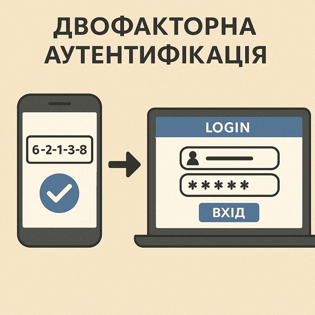 Демонстрація двофакторної аутентифікації